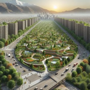 توسعه فضای سبز در منطقه 22 تهران