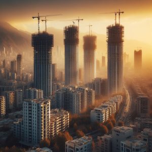 برج های در حال ساخت منطقه 22 تهران