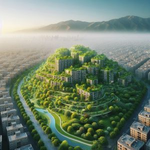 توسعه فضای سبز در منطقه 22 تهران
